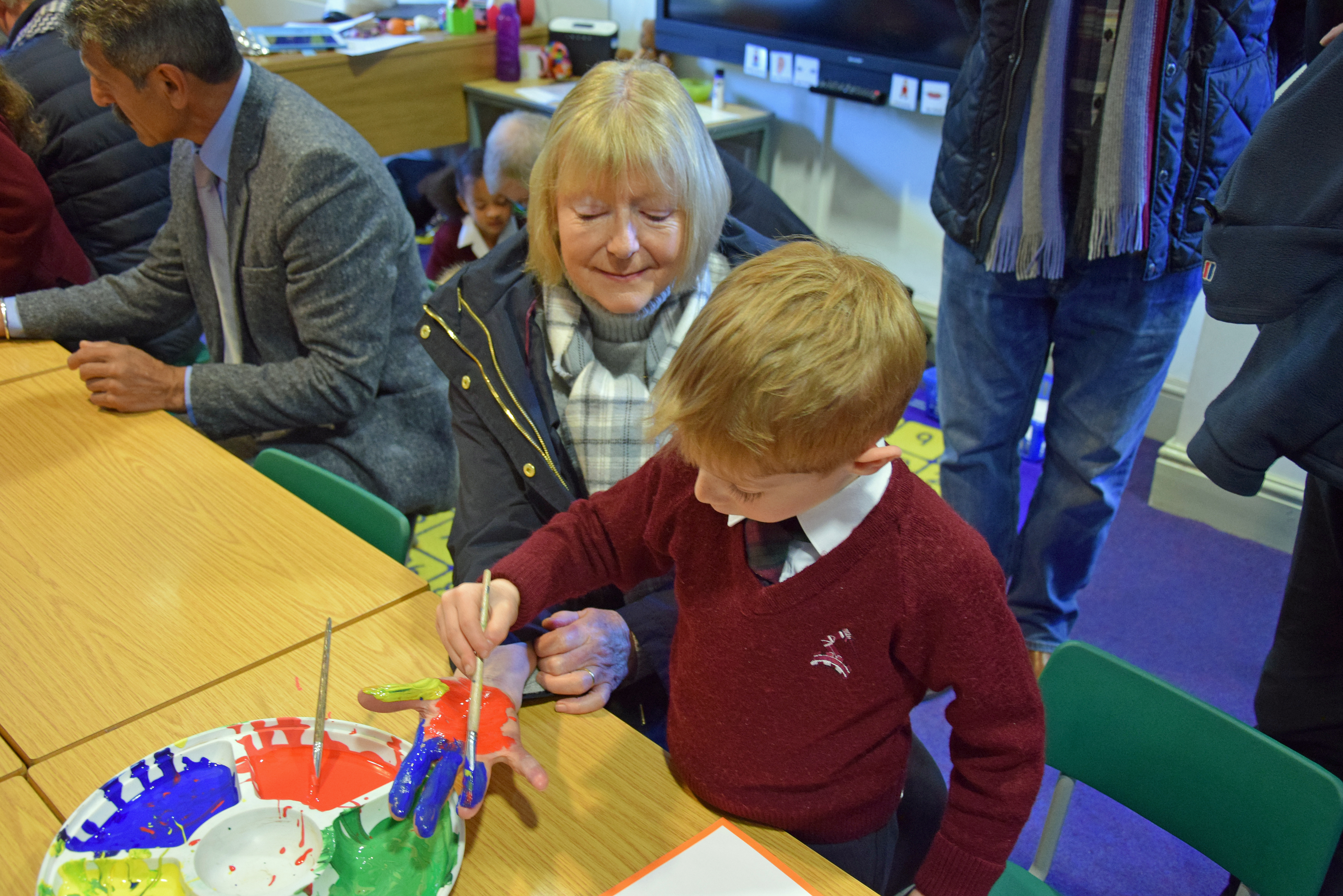 Year 1 celebrate Grandparents Day 2019